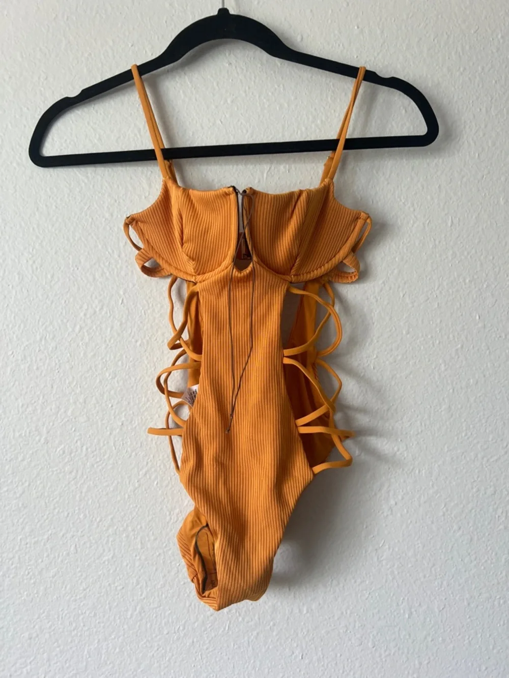 Sun Becomes Her Marigold Mono-kini swimsuit - Picture 4 of 4